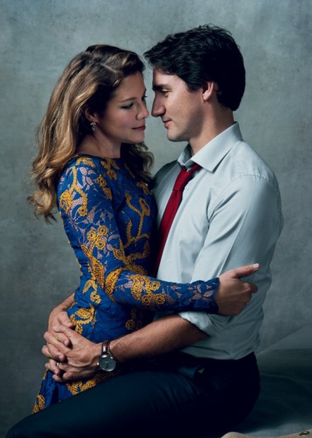 Sophie-Grégoire y Justin Trudeau, la nueva pareja favorita de la política