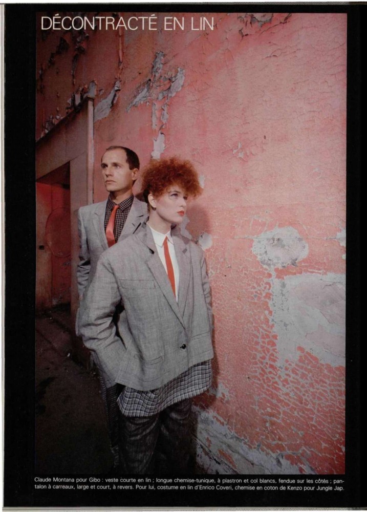 Fotografía de moda de los ’80: Gilles Serrand