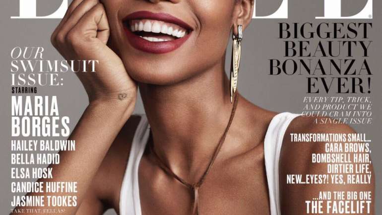 Maria Borges, la primera modelo africana en aparecer en la portada de Elle en el siglo XXI