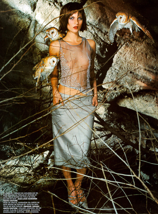 Kate Moss + Mario Testino + Carine Roitfeld, 1999
