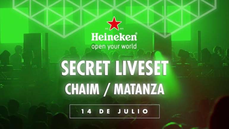 Heineken Secret LiveSet: Las fiestas privadas que sorprenden al mundo