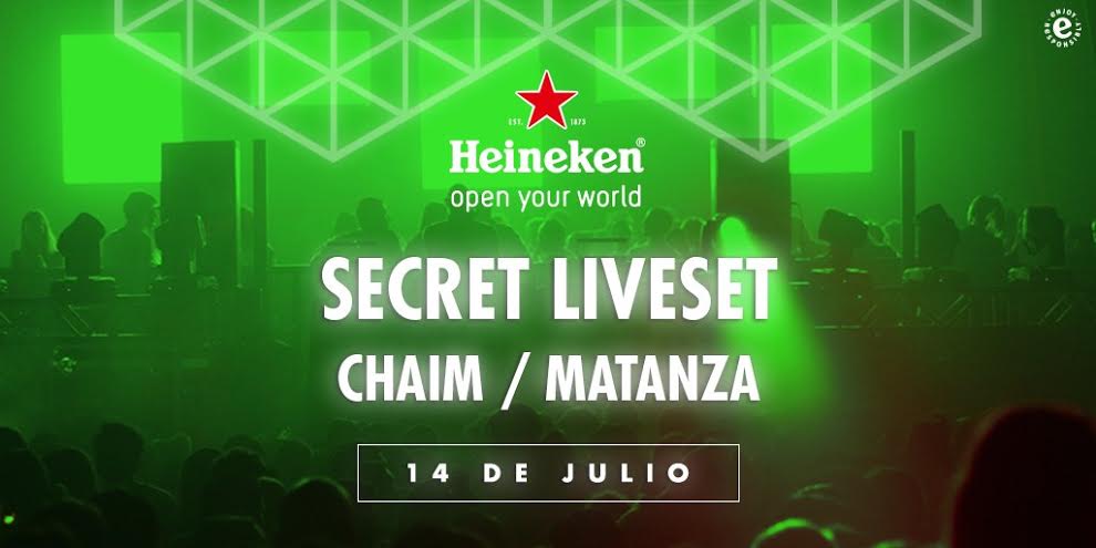 Heineken Secret LiveSet: Las fiestas privadas que sorprenden al mundo