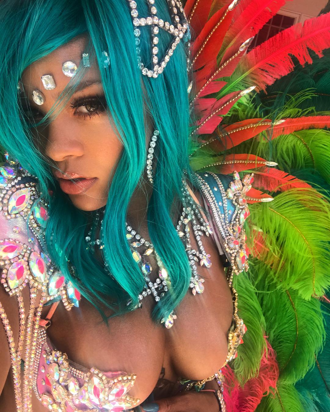 Los mejores trajes de Rihanna en Crop Over Festival