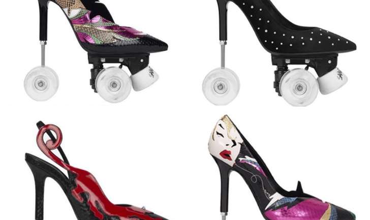 Lo nuevo de Yves Saint Laurent: Stilettos con ruedas