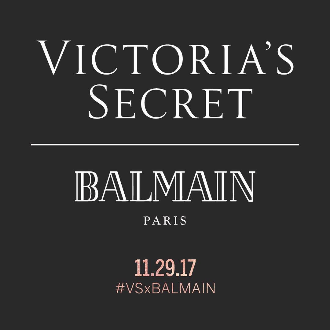 #VSxBalmain, la nueva unión entre Victoria’s Secret y Balmain