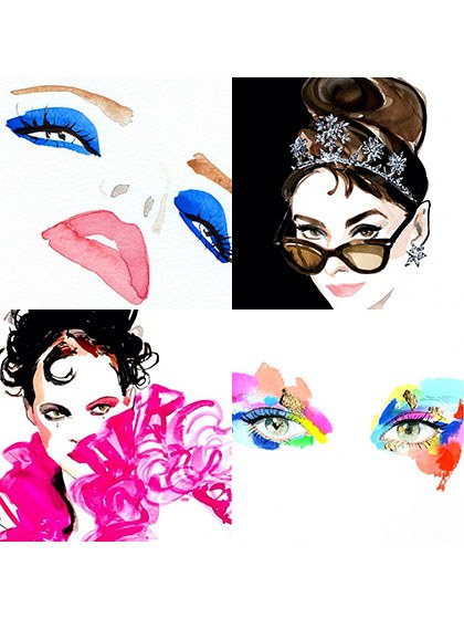 Los mejores ilustradores de moda y belleza en Instagram