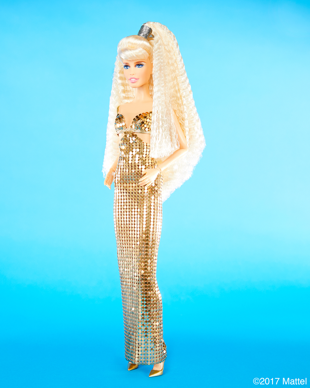 La supermodelo Claudia Schiffer se convierte en una Barbie