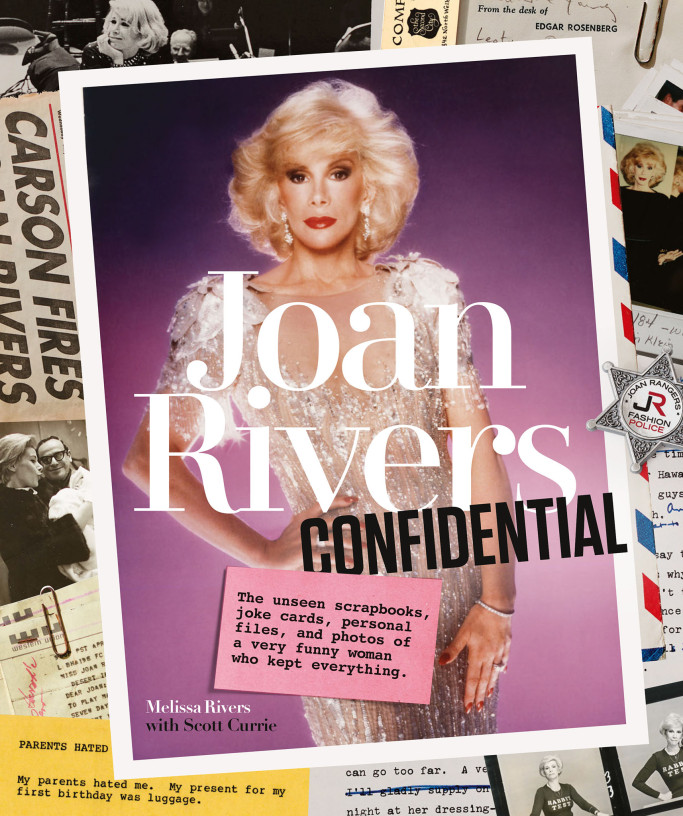 Joan Rivers Confidential, el nuevo libro con imágenes inéditas del ícono
