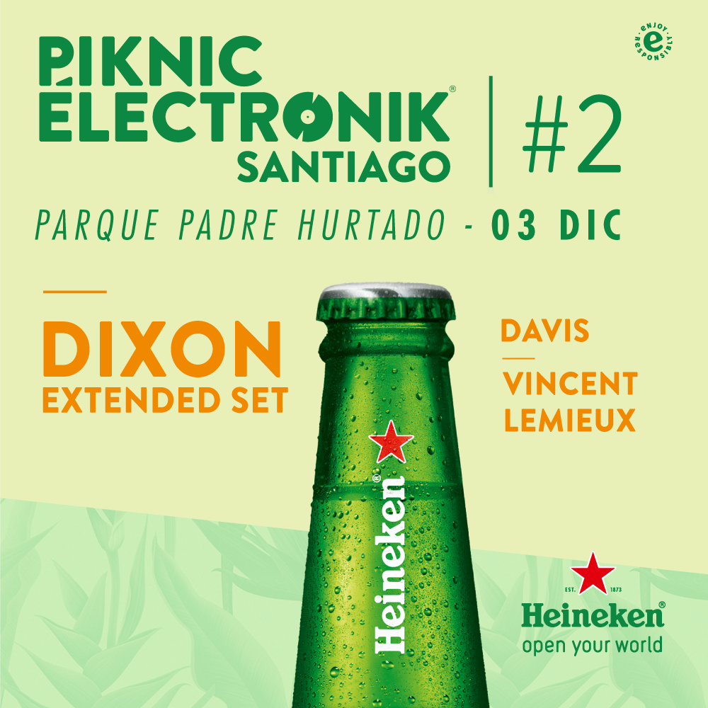 Conoce los detalles de Piknic Électronik #2 junto a Heineken