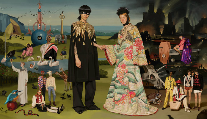 Moda y Arte: La nueva campaña de Gucci por Ignasi Monreal