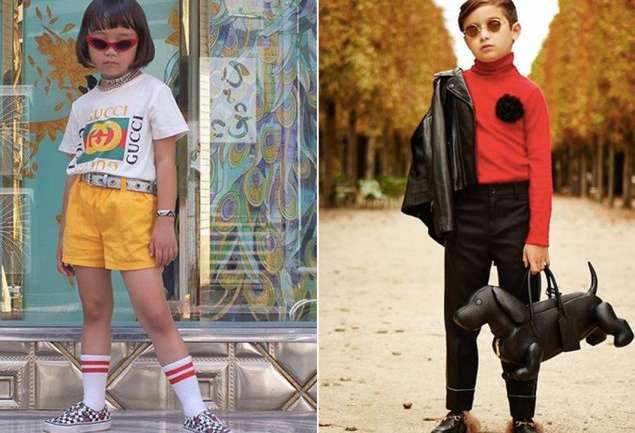 Los niños que son iconos de estilo en Instagram
