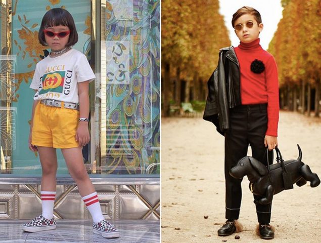 Los niños que son iconos de estilo en Instagram