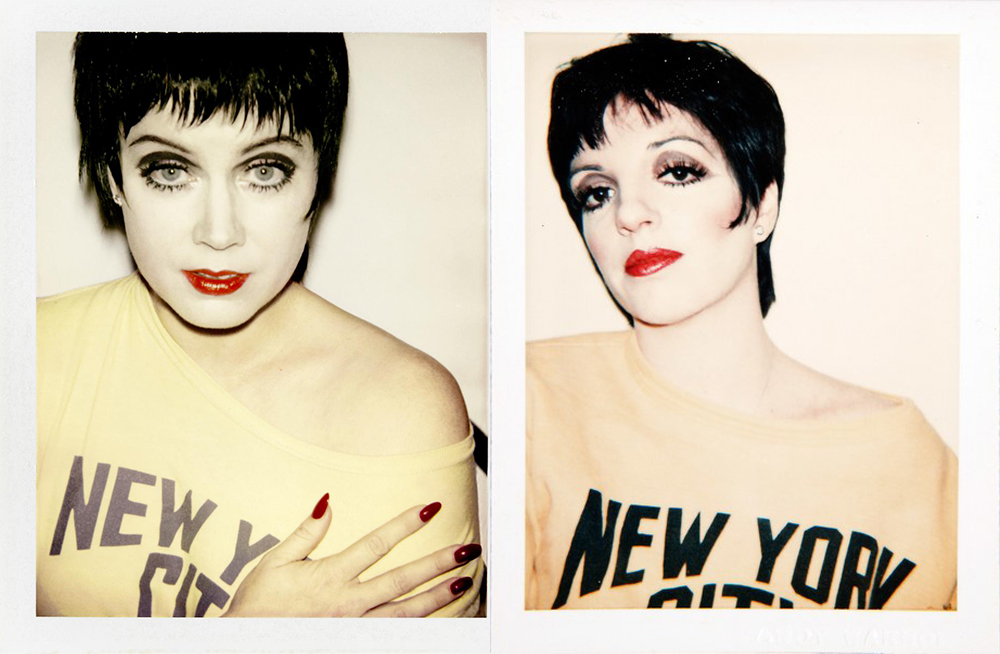 Amy Adams recrea las famosas polaroids de Andy Warhol
