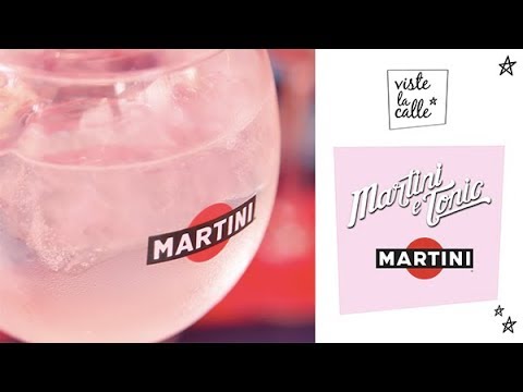 Te enseñamos a preparar un martini & tonic junto a Martini