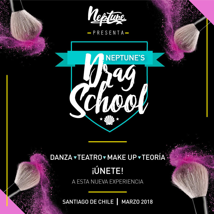 Se viene Neptune’s Drag School, la escuela chilena para aprender todo sobre el mundo drag