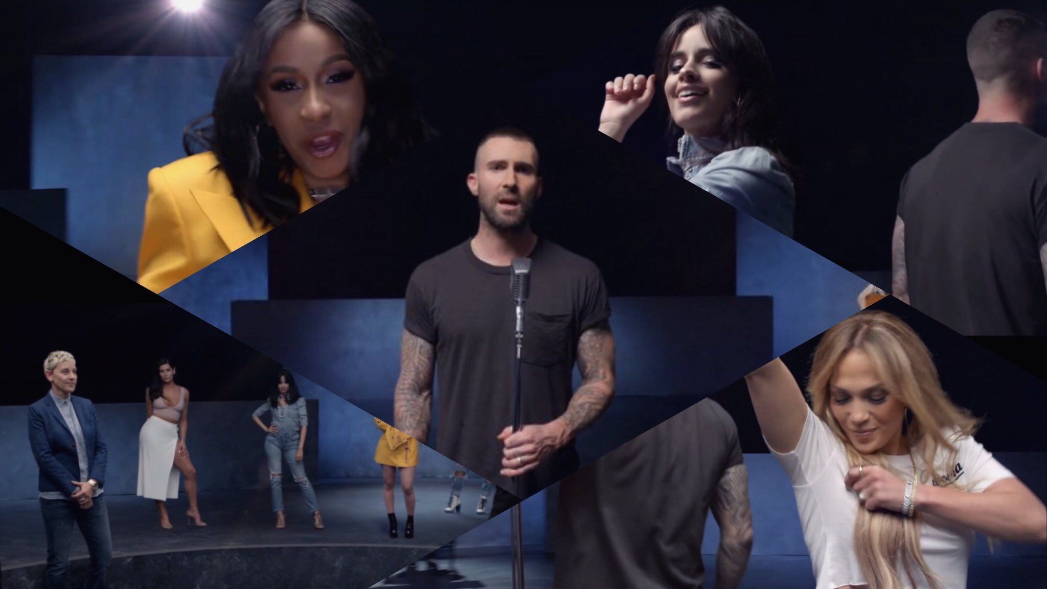 El video de “Girls Like You” de Maroon 5 y Cardi B.