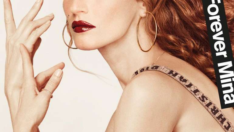 La legendaria figura de Mina Mazzini es homenajeada por Vogue Italia