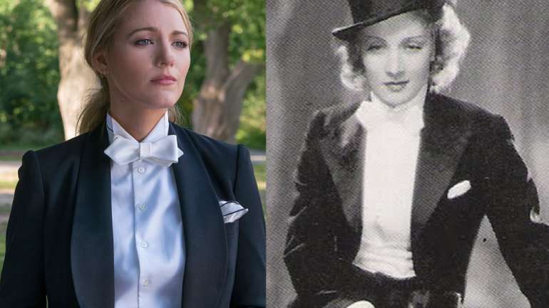 Cómo Blake Lively siguió el camino de Marlene Dietrich
