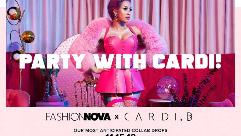 Cardi B y su primera colección de ropa junto a Fashion Nova