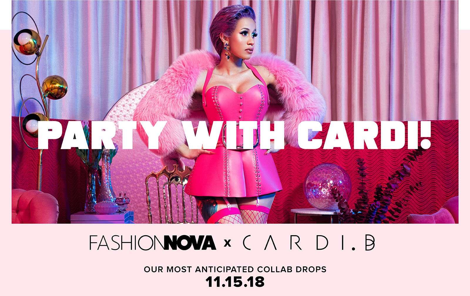 Cardi B y su primera colección de ropa junto a Fashion Nova