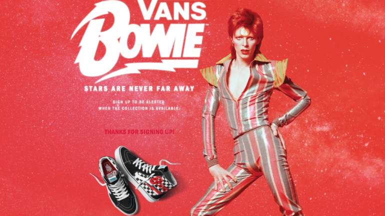 ¿Cómo es la colección de Vans x David Bowie?