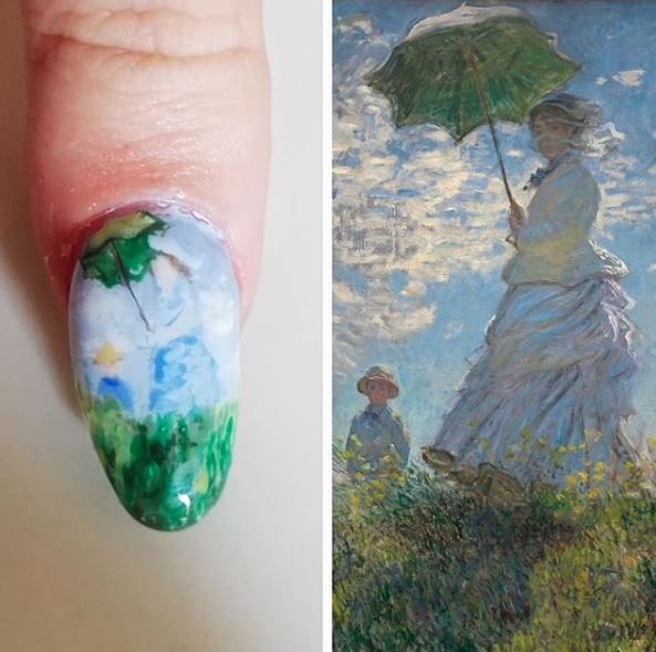 Entrevista a Catalina Vera, la nail artists que replica obras de arte en uñas postizas: “Hay miles de manicuristas que te pueden dibujar a la Minnie, pero en Chile no había ninguna que te pudiera hacer un cuadro de Goya”