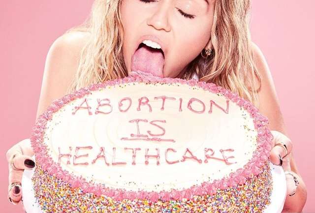 El polerón de Miley Cyrus y Marc Jacobs pro aborto