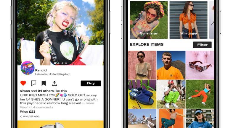 Depop, la app donde la generación Z puede vender su ropa