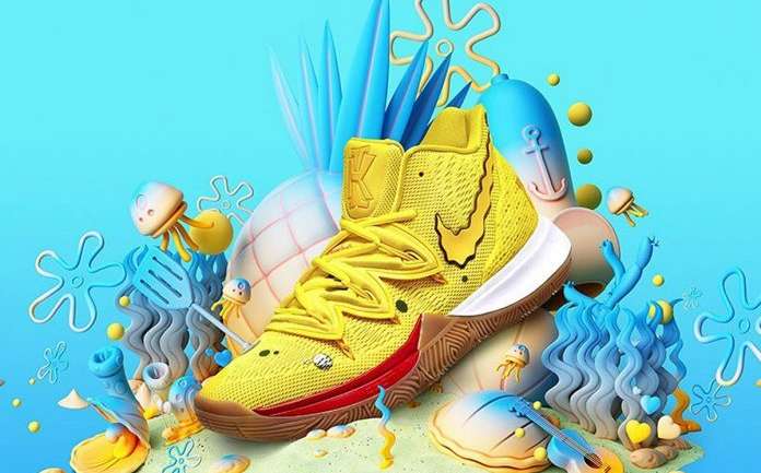 Nike lanzó una zapatillas inspirada en Bob Esponja