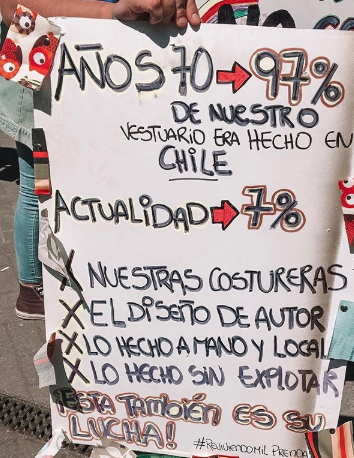 Cómo el arte, la moda y la música se han hecho presentes en las manifestaciones chilenas