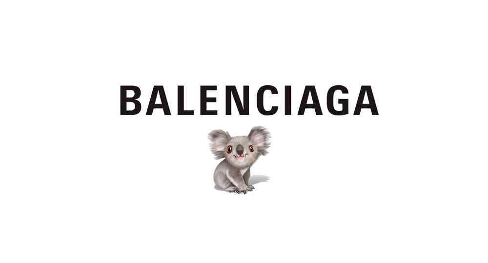 Balenciaga lanza una cápsula de Koala para ayudar a la crisis de incendios en Australia