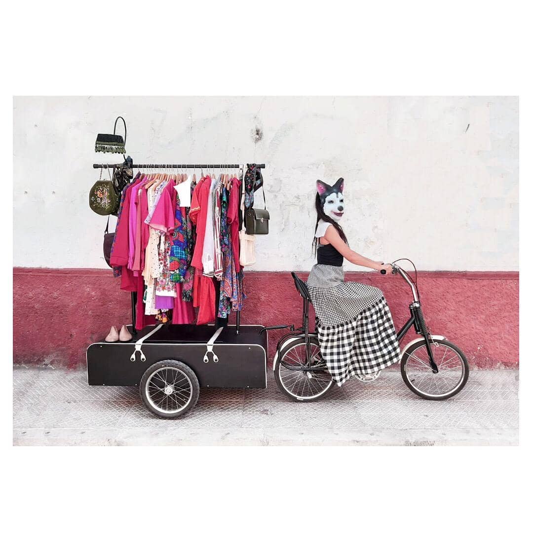 A propósito del Día Mundial de la Bicicleta: ‘Bici Boutique’, la creativa y sustentable tienda móvil de Constanza Contreras