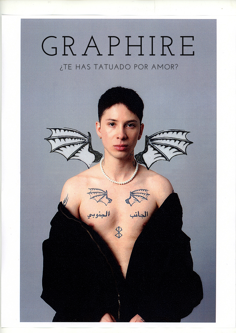 Graphire ¿Te has tatuado por amor?, una editorial de Camila Gatica y Kiara Ferrer