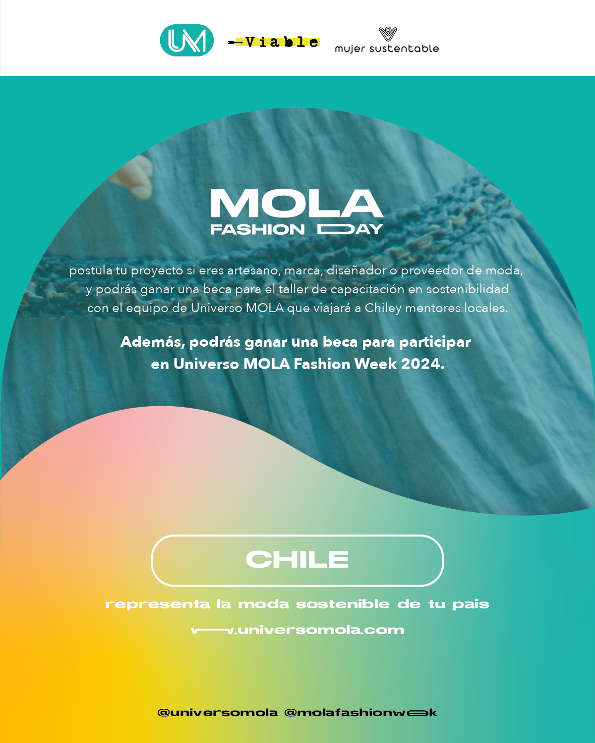ÚLTIMOS DÍAS para unirse a las becas de MOLA FASHION DAY 2023 en América Latina